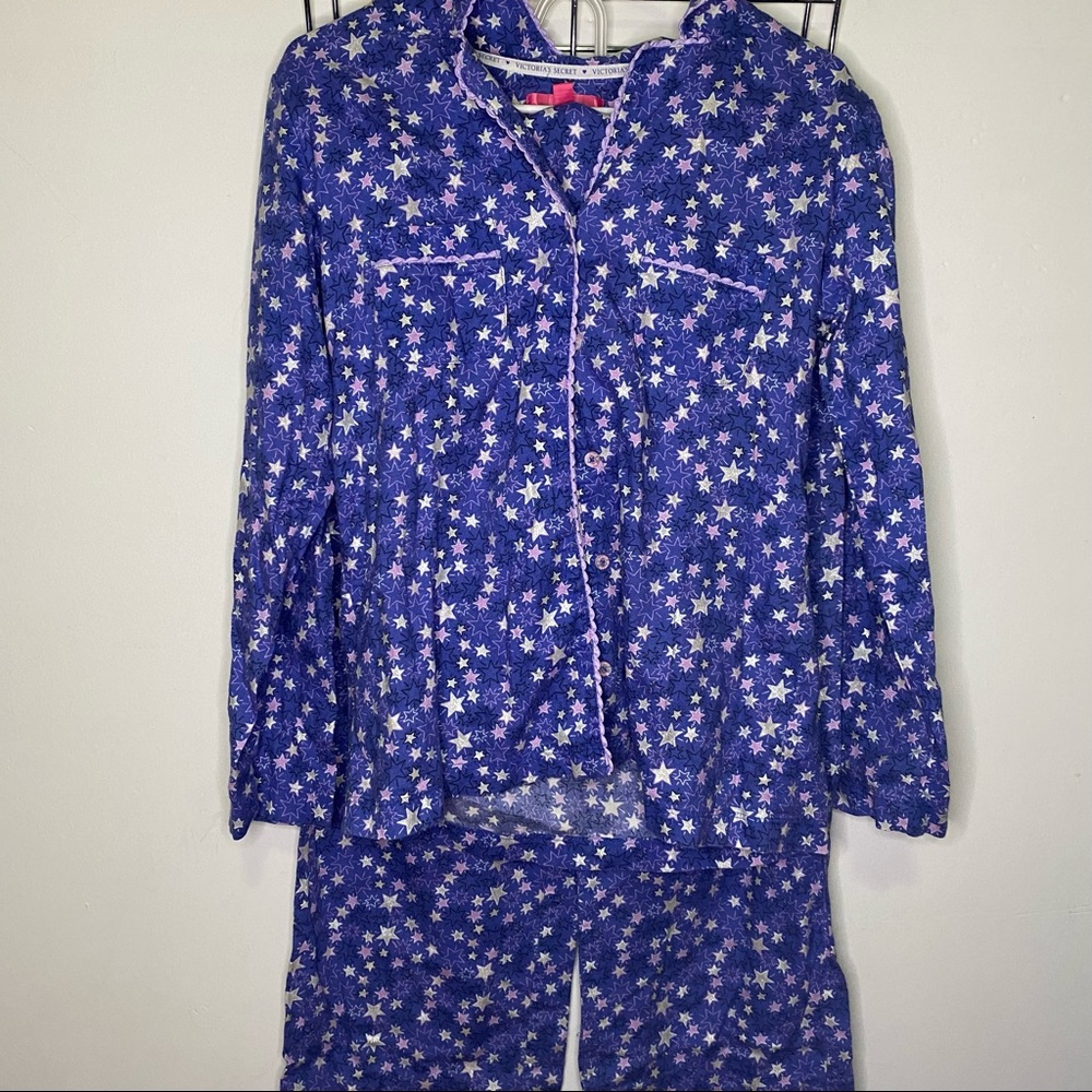Vintage Victoria’s Secret Purple Star Pajama Set